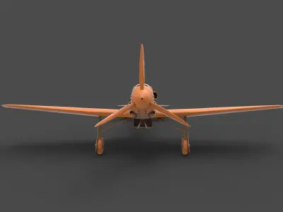 Macchi C205 Veltro 3D print model