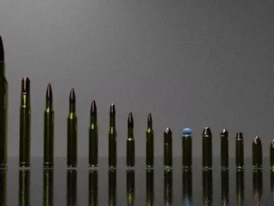 ammo types Free Free 3D model