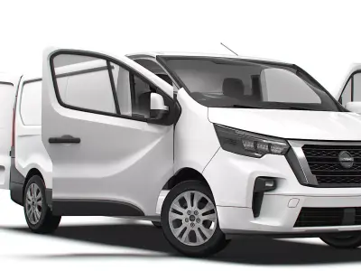 Nissan Primastar Van L2H1 HQInterior 2026 UKspec 3D model