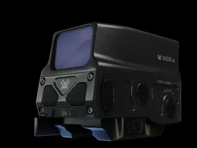 Vortex Razor UH-1 Low-poly 3D model