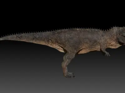 HYBRID Giganotosaurus Sculpt Model 3D model