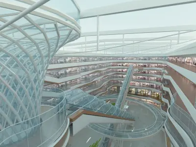 Shopping Mall 3 3D model