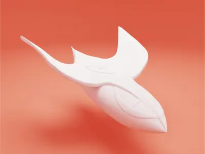 Phantom cruiser 3D print model