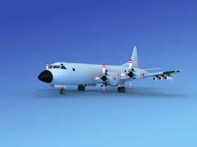 Lockheed P-3 Orion Royal Canadian Navy 3D model