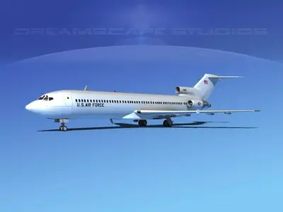 Boeing C-22B USAF 4 3D model