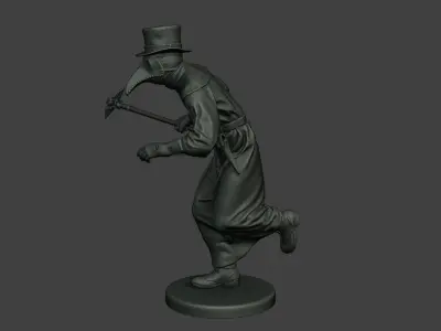 Hans Plague Doctor PDS004 3D print model