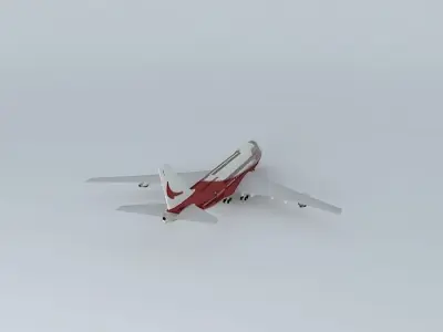 Al-Islamic Airlines Boeing 747100 Free 3D model