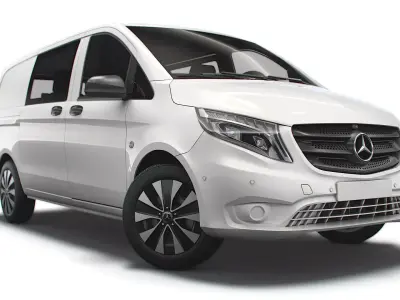Mercedes Benz Vito Mixto Tourer 2019 3D model