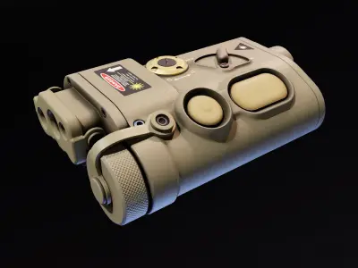 LM Vampir Laser Module Low-poly 3D model