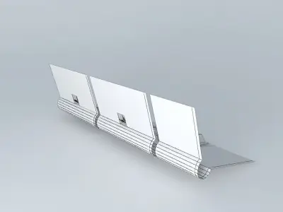 Luggage Compartments Set Free 3D model