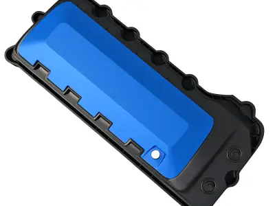 Blue Engine 3D Cover 3D model