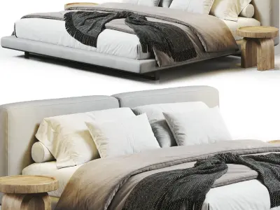 Alivar Echo Bed 3D model