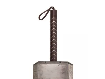 Thor Hammer Mjolnir 3D Model Ready to Print 3D print model