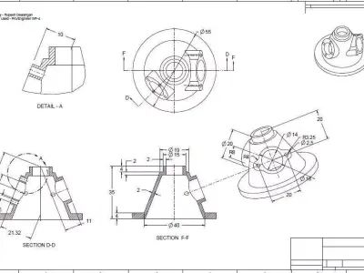 casting product 3D model
