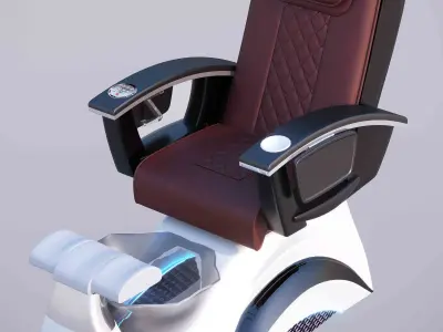 Pedicure chair-max spa-nail salon spa 3D model