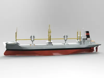 Small MSC Monterey 3D model