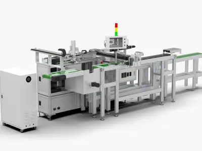 Automatic Testing of Feed Conveying Equipment 3D model