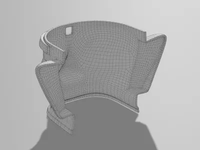 Sanxingdui Bronze Mask cultural relic bronze artifact PBR 3D model