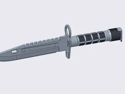 Bayonet M9 3D model