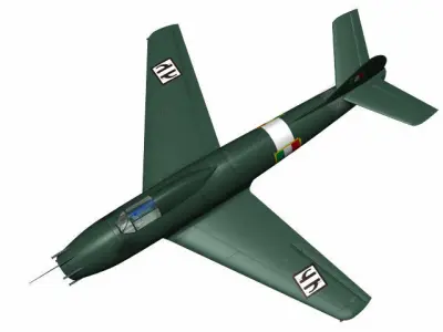 reggiane re2007 3D model