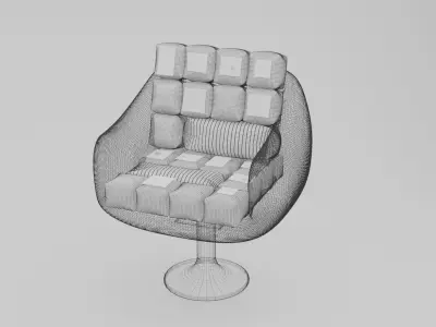 Modern Office Chair Free 3D model