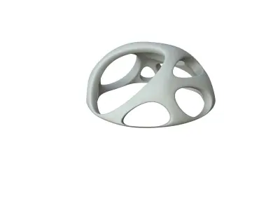 SciFi Cube Object No 55137 Low Poly Shape Low-poly 3D model