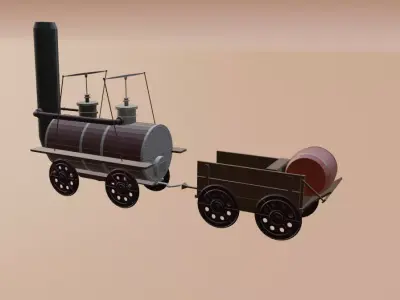  Western Village Packet 3D model