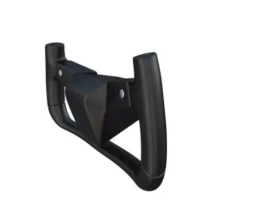 Tesla Cybertruck Steering Wheel 3D model