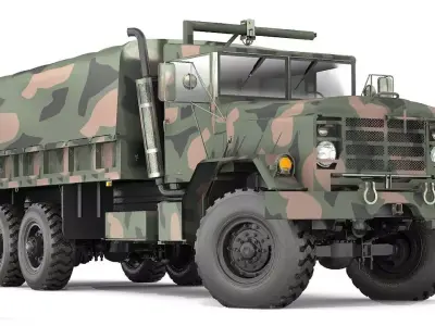 M 927 vehicle canuflag 3D model