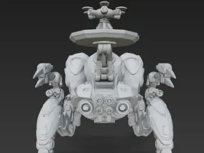 3D Printable Iron Oath Swallow Recon Mechanism 3D model