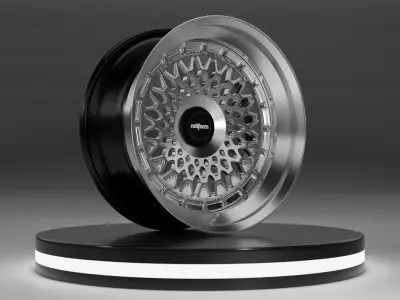 Rotiform LHR-M Car Wheels  3D model