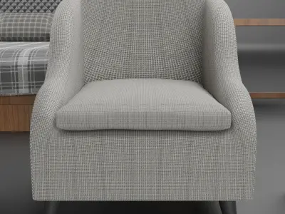 Furniture sofa bed Free 3D model