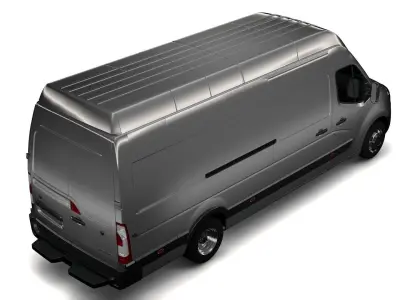 Opel Movano L4H3 Van 2016 3D model