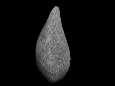 Bunny Tail for Final Fantasy XIV Low-poly 3D model