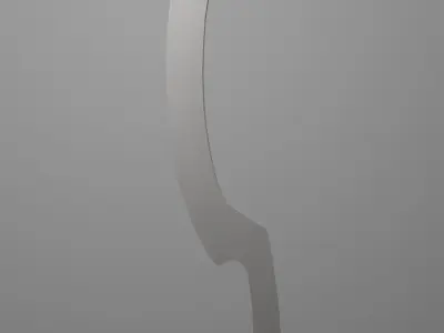 Medieval Dagger Khopesh Free 3D model