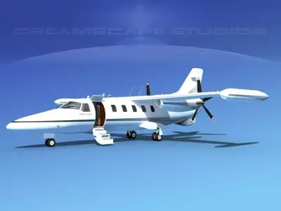 Dreamscape AF-46 Turbo Star Executive V08 3D model