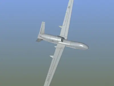 RQ-4 Global Hawk Drone 3D model