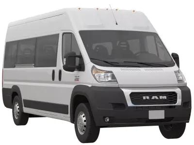 RAM PROMASTER 3500 Window Van 159 MAXI 3D model