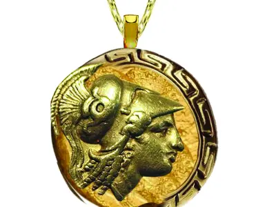 ATHENA NECKLACE 3D print model