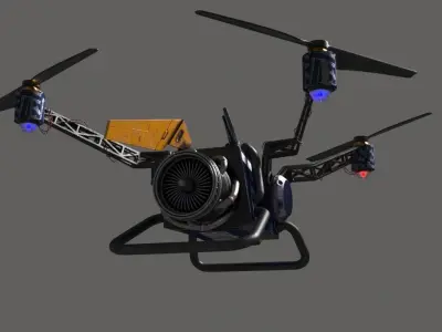 drone collection 3D model