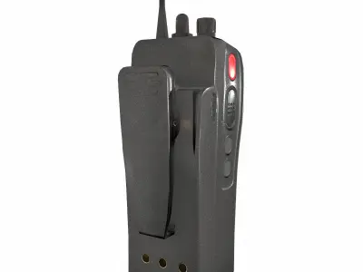 Walkie-Talkie Radio Low Poly Low-poly 3D model
