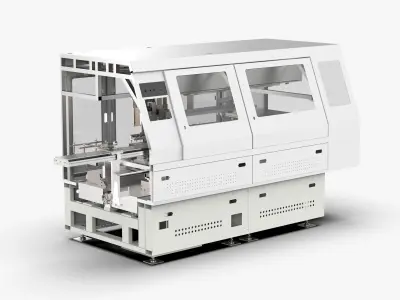 AOI Equipment Korean LCD Panel Industry 3D model