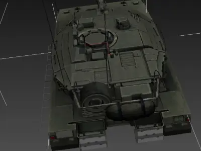 israel merkava 4 3D model