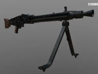 MG-42 1942 3D model