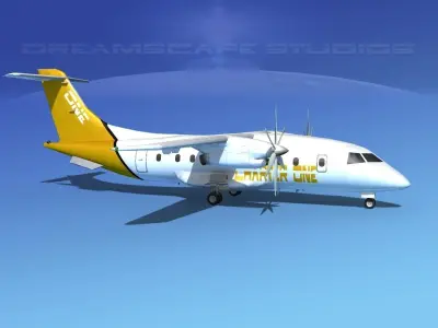Dornier Do-328-130 Charter One 3D model