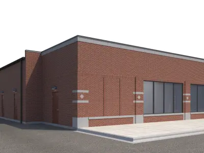 Retail-109 Retail Store 3D model