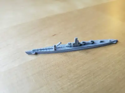 Japanese I-400 Class Submarine 3D print model