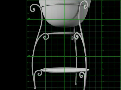 Beverage Stand Free 3D model