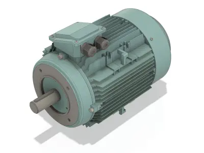 3 Phase AC induction motors - Frame size 132M 3D model