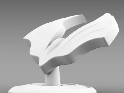 Ssang Yong Chairman logo 3D model